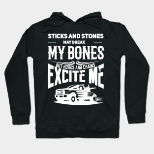 tow truck driver shirt gift Hoodie